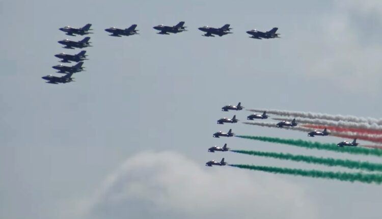 Le Frecce Tricolori tornano sul Garda nel centenario dell'Aeronautica  Militare