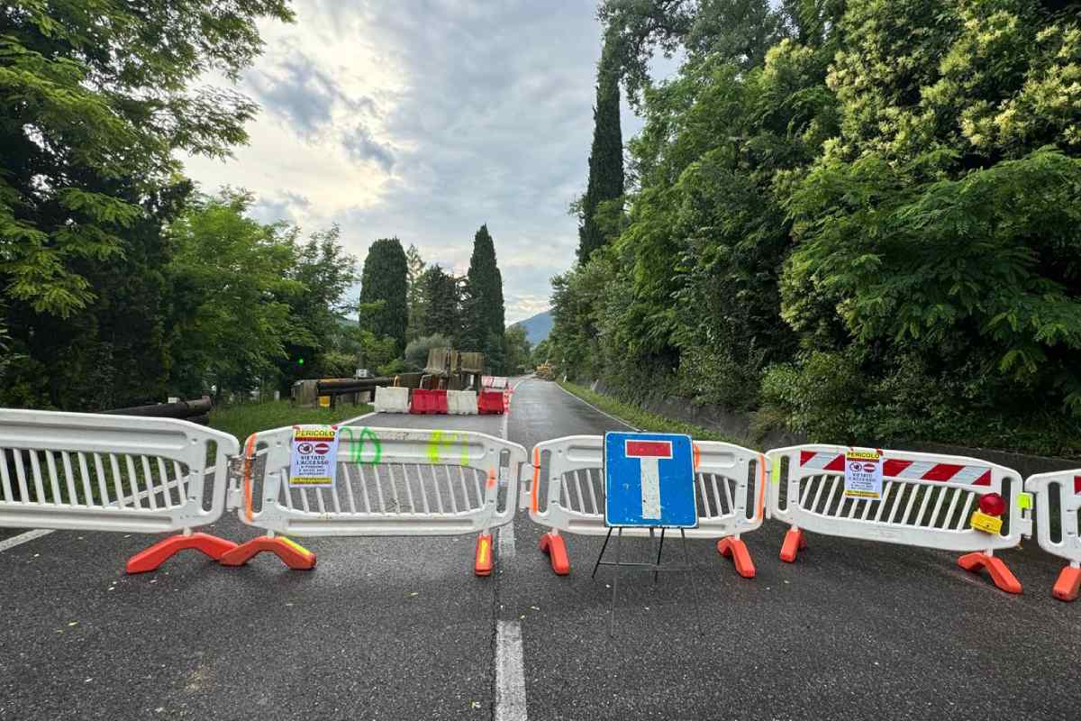 Ecco l'ordinanza Anas, Gardesana chiusa fino alle 18 di venerdì - Gardapost